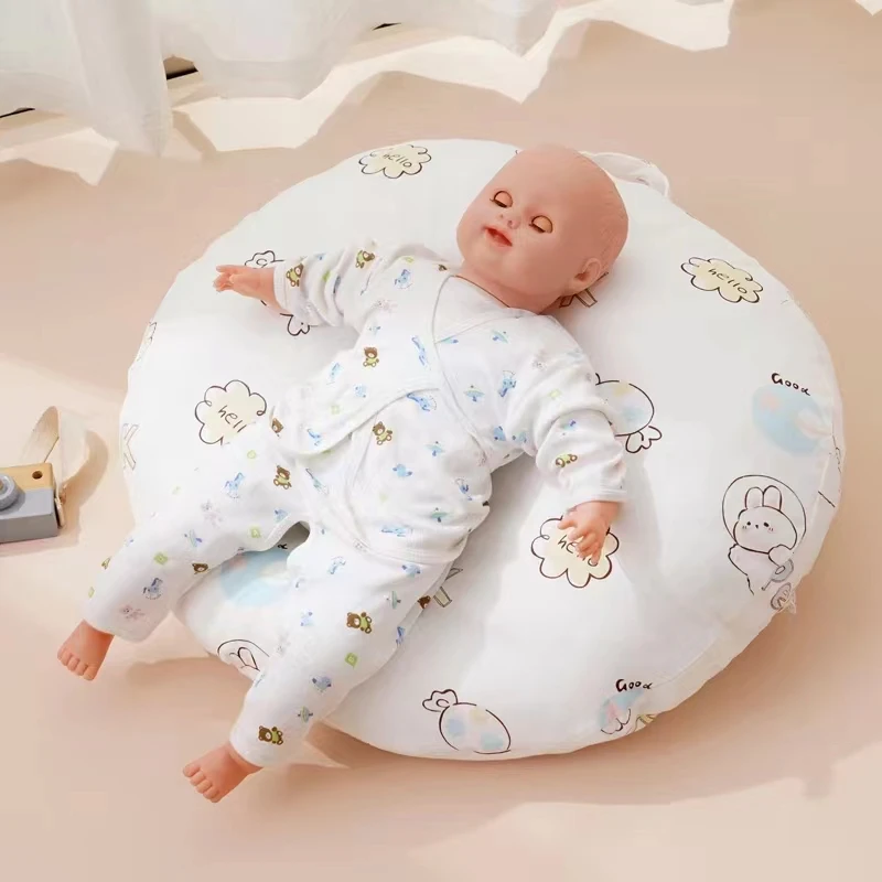 Feeding pillow,Baby Nursing Pillow Nursing Pillow Multifunctional Newborn Baby Breastfeeding Anti-spitting Milk Mattress