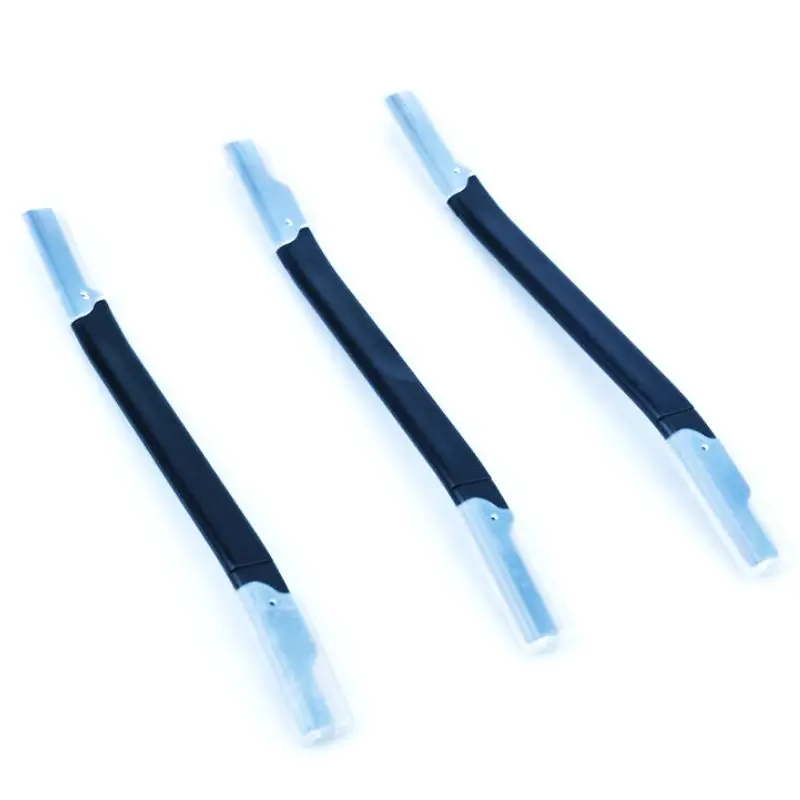 Wholesale Permanent Makeup Eyebrow Blade Trimmer Razor Eyebrow Hair Remover Two Heads Eyebrow Razor Trimmer