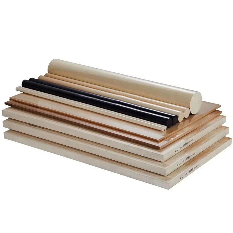 High Performance Plastics 40% Glass Fiber PPS Rod