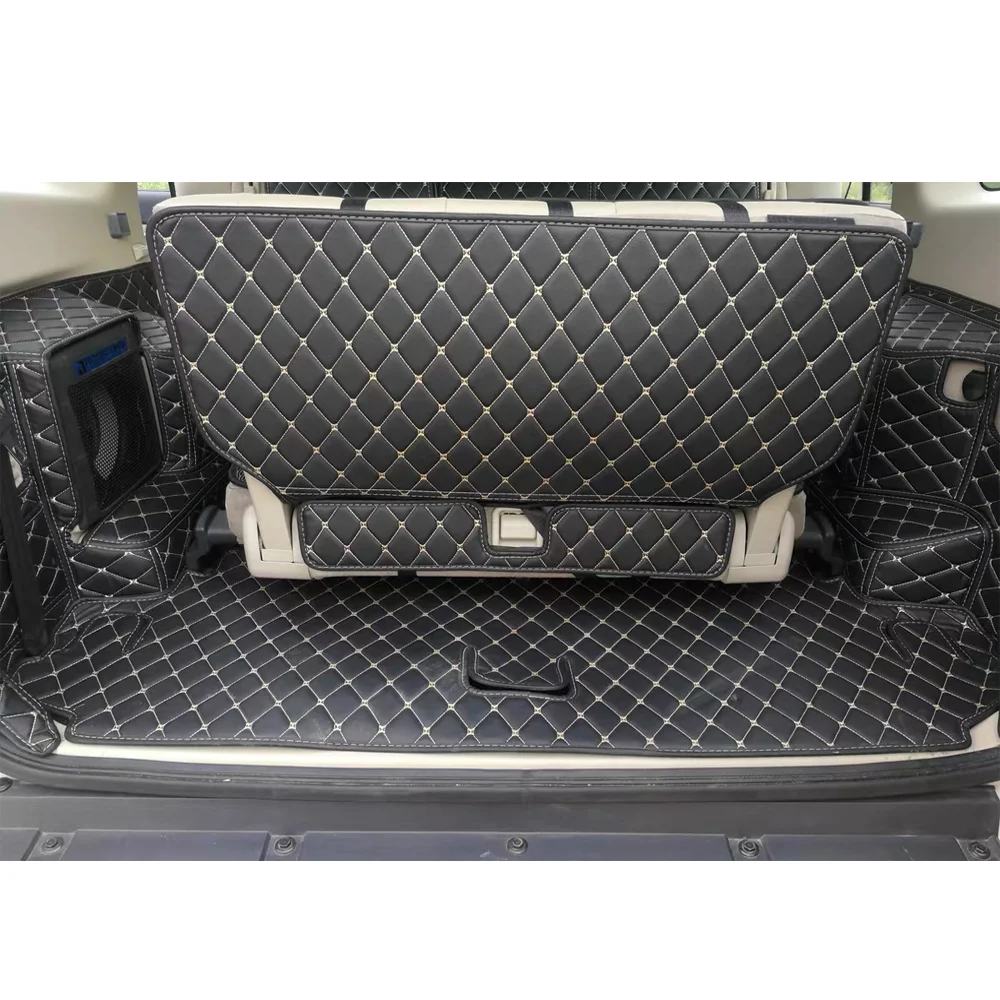 Factory Wholesale Luxury Custom Leather Trunk Mat For Mitsubishi Pajero V73 V93 V97 Car Trunk Floor Carpet