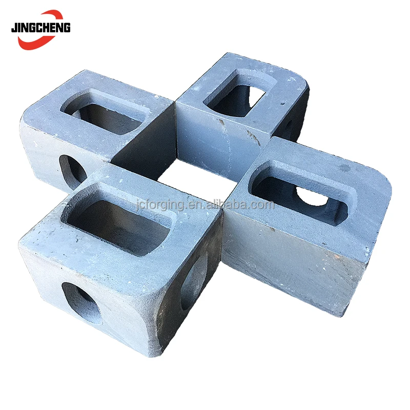 OEM High Quality Competitive Price Modified Corner Casting Precision Casting for Shipping Containers