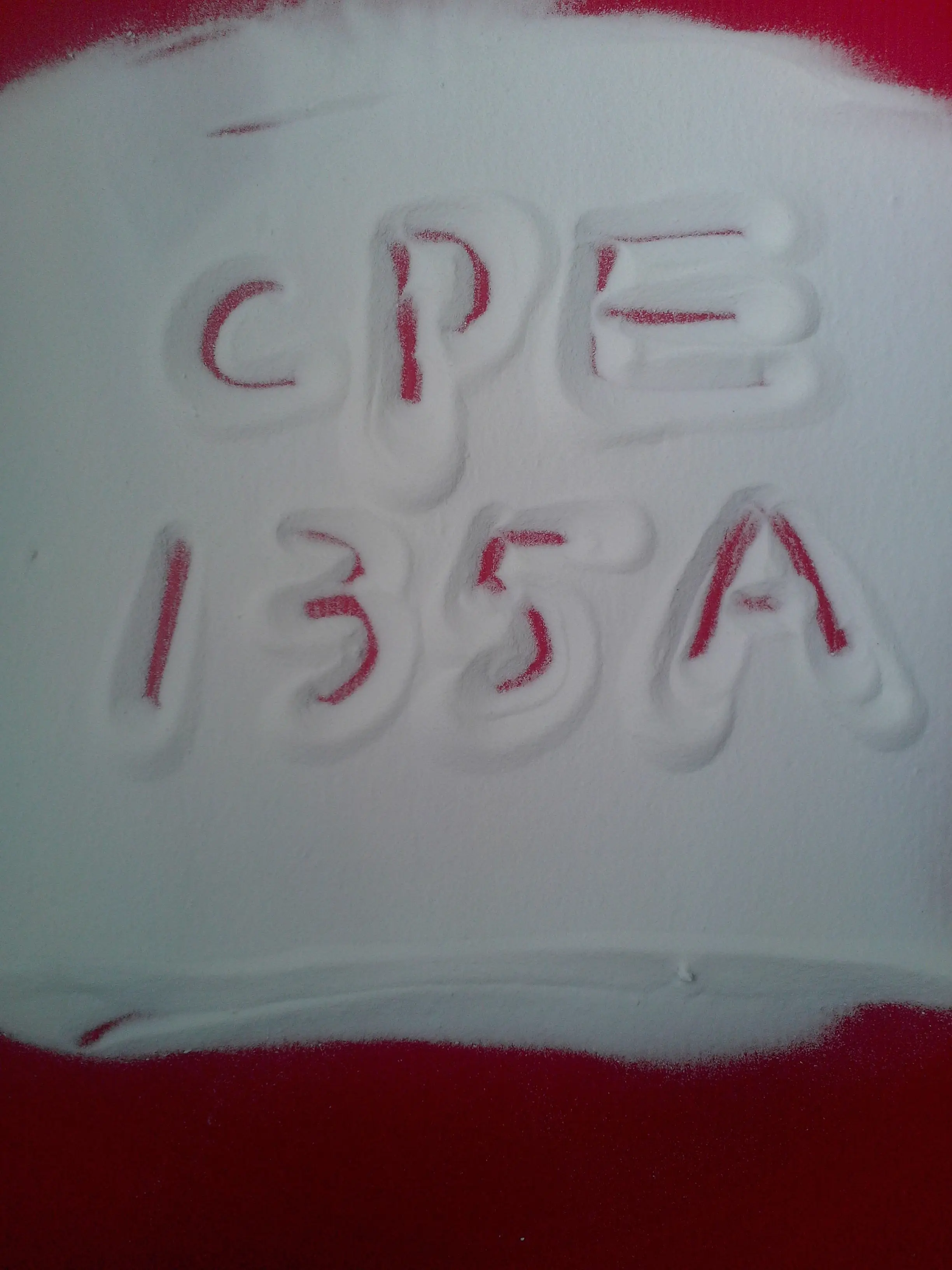 Professional production industrial chemical product cpe 135a chemical chlorinated polyethylene