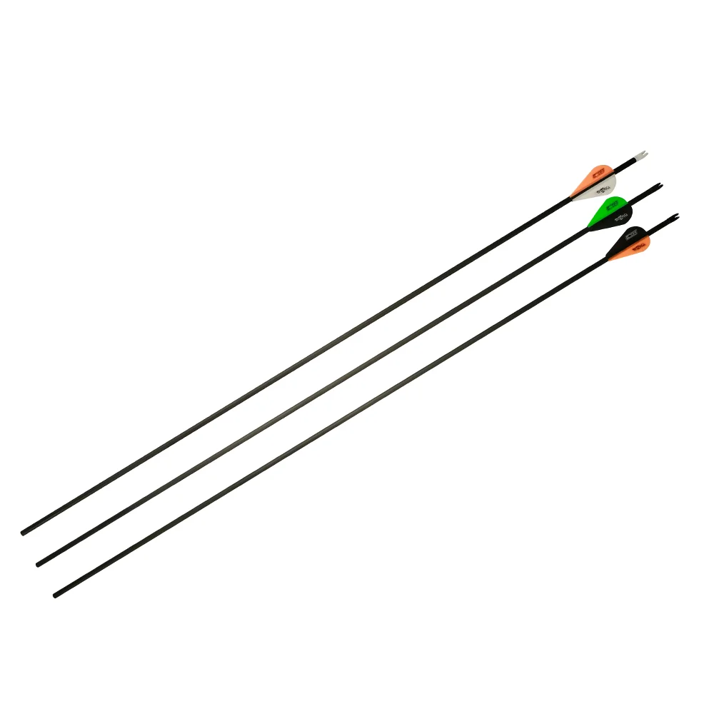 Factory Direct Sale 0.001 Straightness Arrow Shafts Label Print Recurve Bow Indoor Arrow for Competition