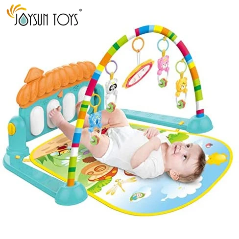 Newborn Piano Activity Center Toys Gym Floor Playmat for Boys Girls 3 6 Months