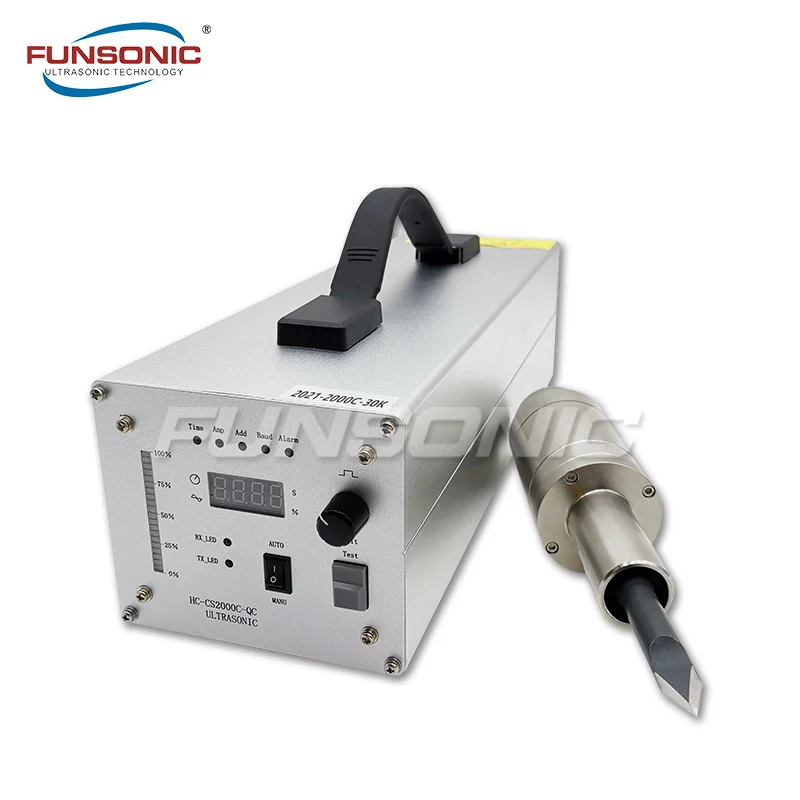 Perfect cutting effect ultrasonic plastic cutting knife for all kinds of plastic products