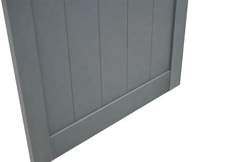 HUASEN high-grade PVC film laminated modern mdf sliding interior wooden barn doors style