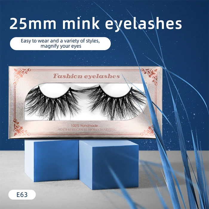 OEM fluffy 25mm eyelash with private label custom packaging 5D eyelashes real lasheswholesale mink lashes3d wholesale vendor las