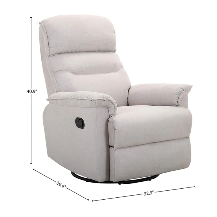 Заводская поставка, современный тканевый ручной Одноместный кресло с массажным механизмом