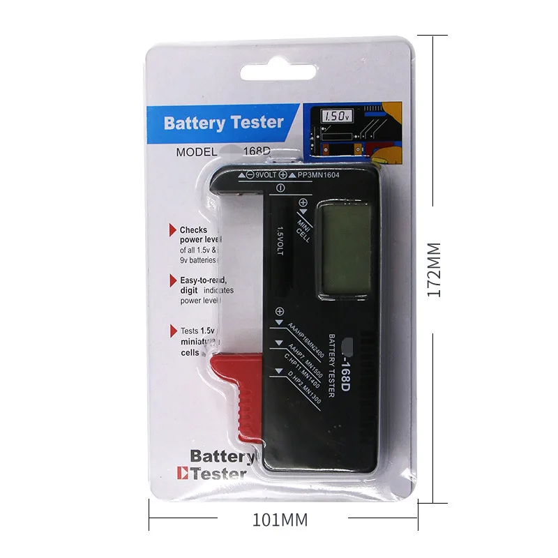 High quality wholesale pointer type digital portable automatic battery low current voltage power tester