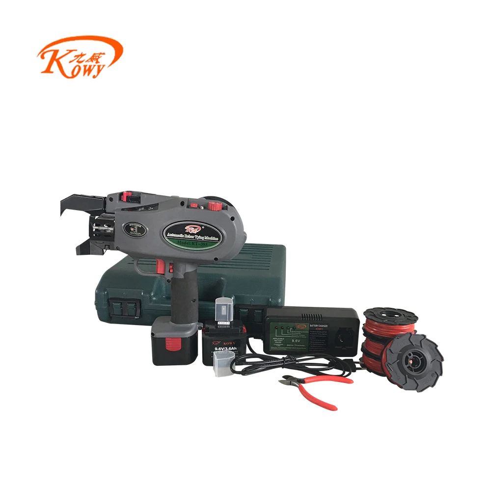RT395 rebar tying machine for all kinds of buildings and it can be used in bridge construction