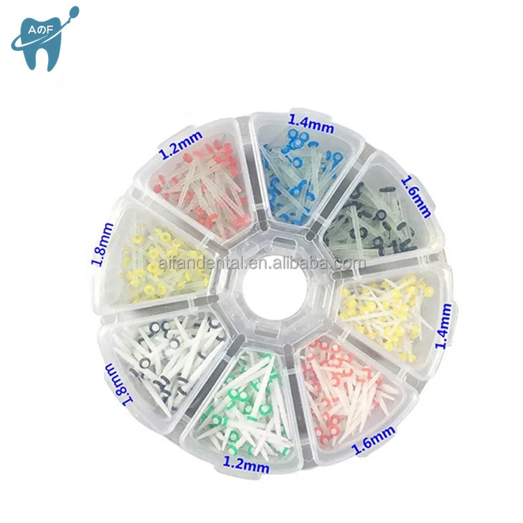 Aifan Dent Factory Price Dental Screw Fiber Post Set 200pcs
