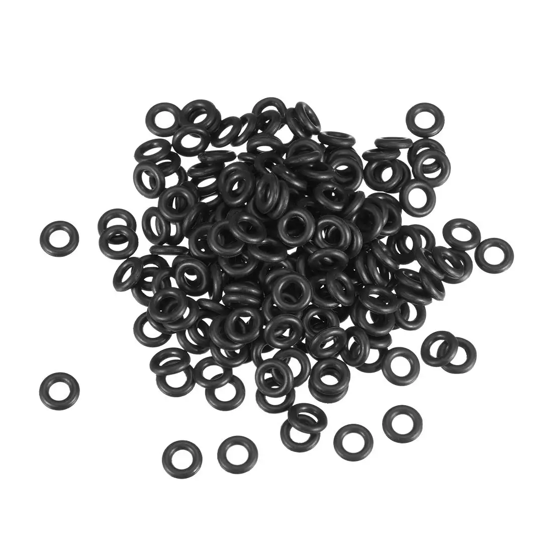 Nitrile rubber O-ring 8mm outer diameter 4mm inner diameter 2mm width, metric sealing gasket for automotive piping rubber o ring