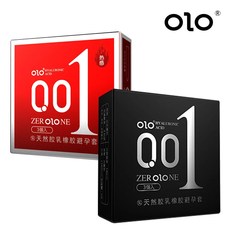  Ультратонкий презерватив olo 001 zero