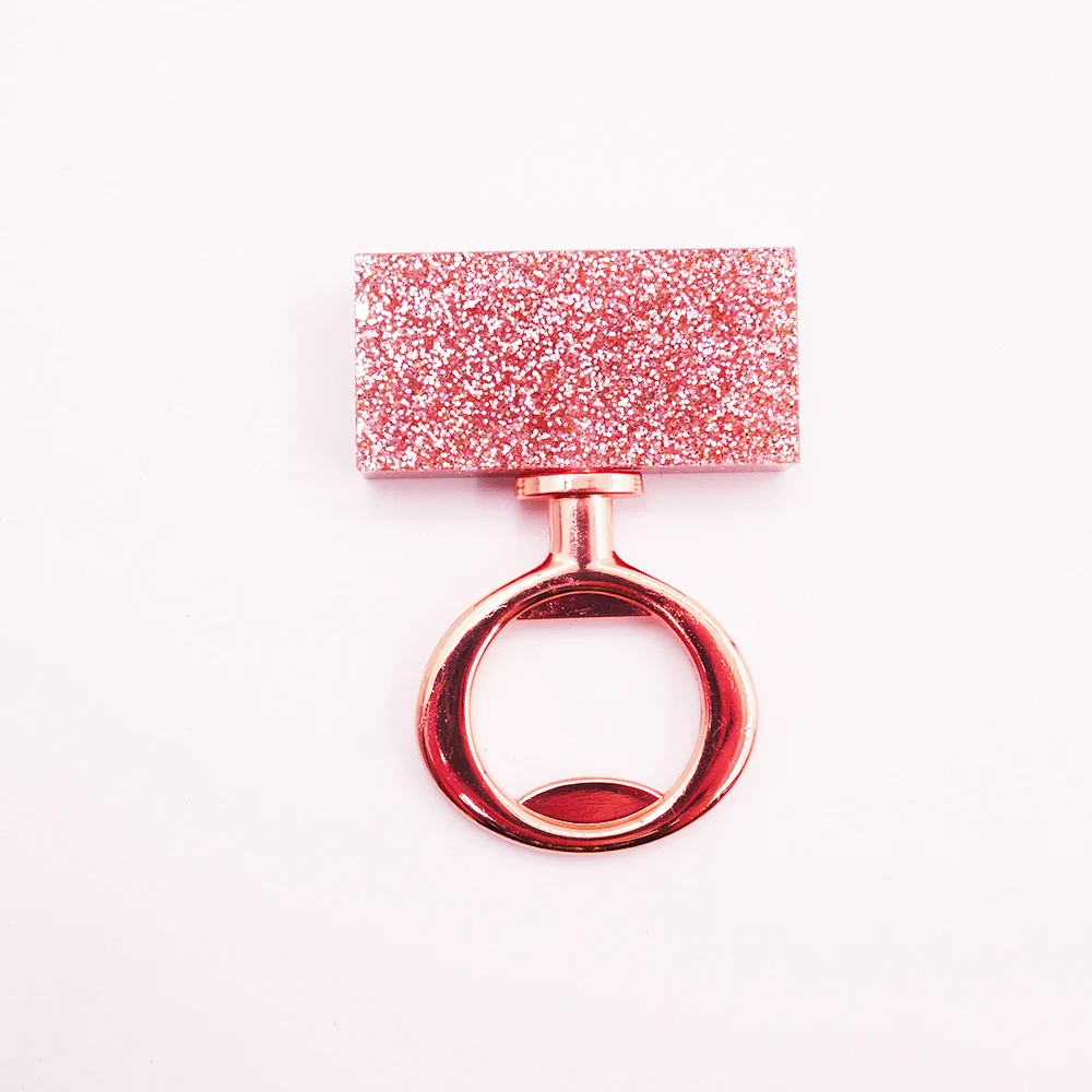 
new design sparkle rose gold acrylic cocrkscrew stopper bottle opener crystal wine set 