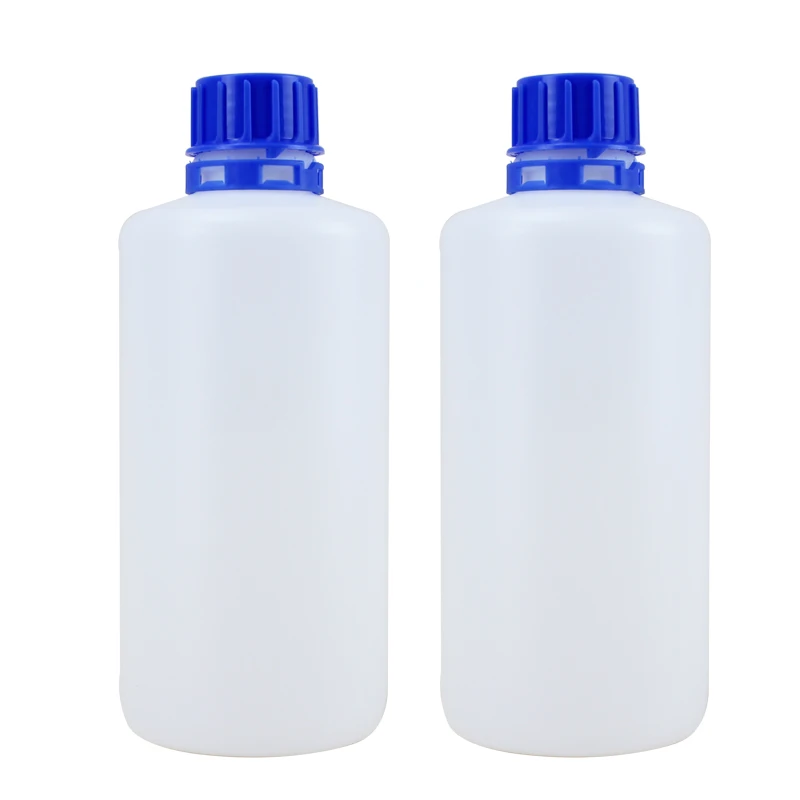 Wholesale 1000ml White Empty Plastic hdpe Chemical Powder Packaging Bottle