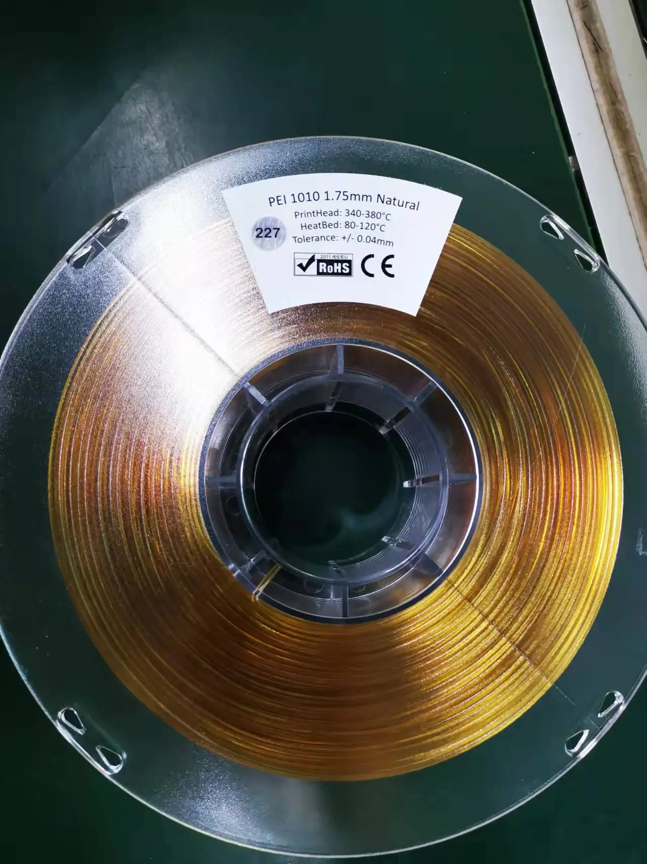 High quality PPS/PEI/PEEK 1.75mm 1KG/0.5KG strong material 3D Printer Filament