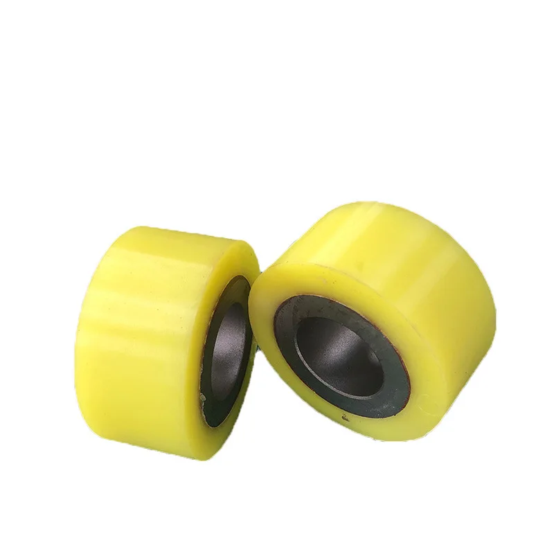 Durable Heavy Duty Pu Load Roller Wheels Coating Industrial Casters Wheels
