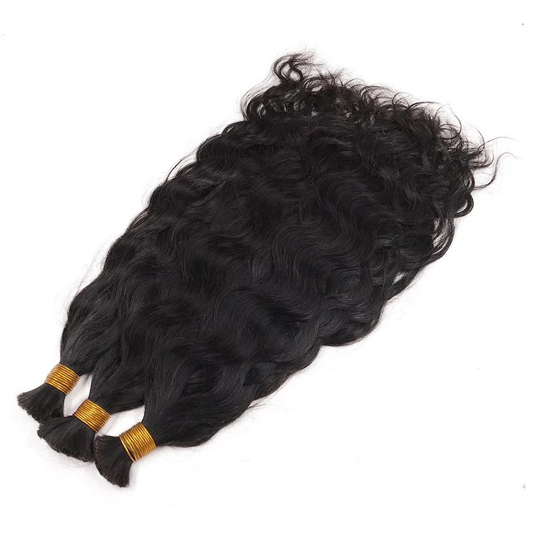 High Quality 10A Brazilian Human Braiding Hair Bundles,Kinky Curly Virgin Remy Cuticle Aligned Hair Bulk Braiding No Weft