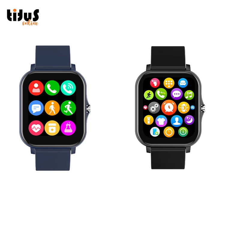 H20 1.69 Inch Heart Rate Wristband Blood Pressure Fitness IP53 Waterproof Touch Screen Calling Sport Watch Smart Bracelet Watch