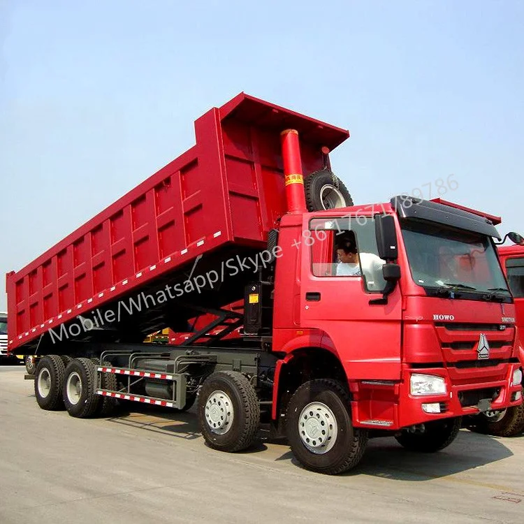 
HOWO 20 CBM Dump Truck, Sinotruk 8x4 Heavy Duty Self Load Dumper, High Quality LHD Distributor Dump Truck for Sale 