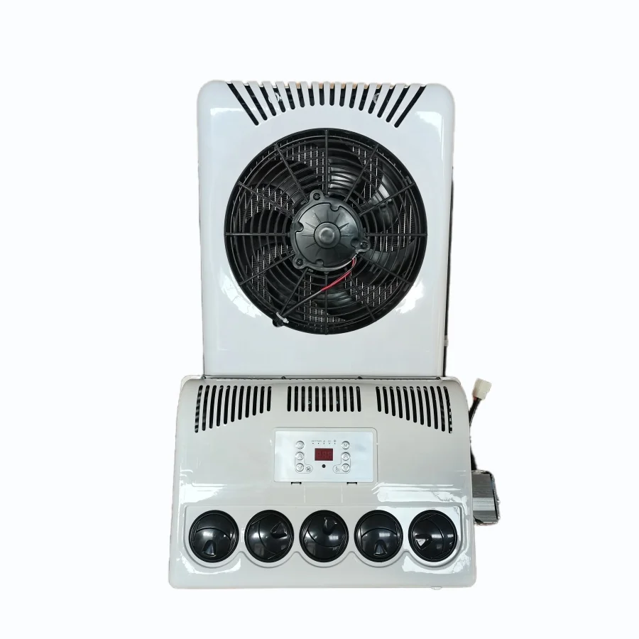 Cabin sleeper cooling AC parking cooler 12v 12 volt parking air conditioner 24v dc truck air conditioner