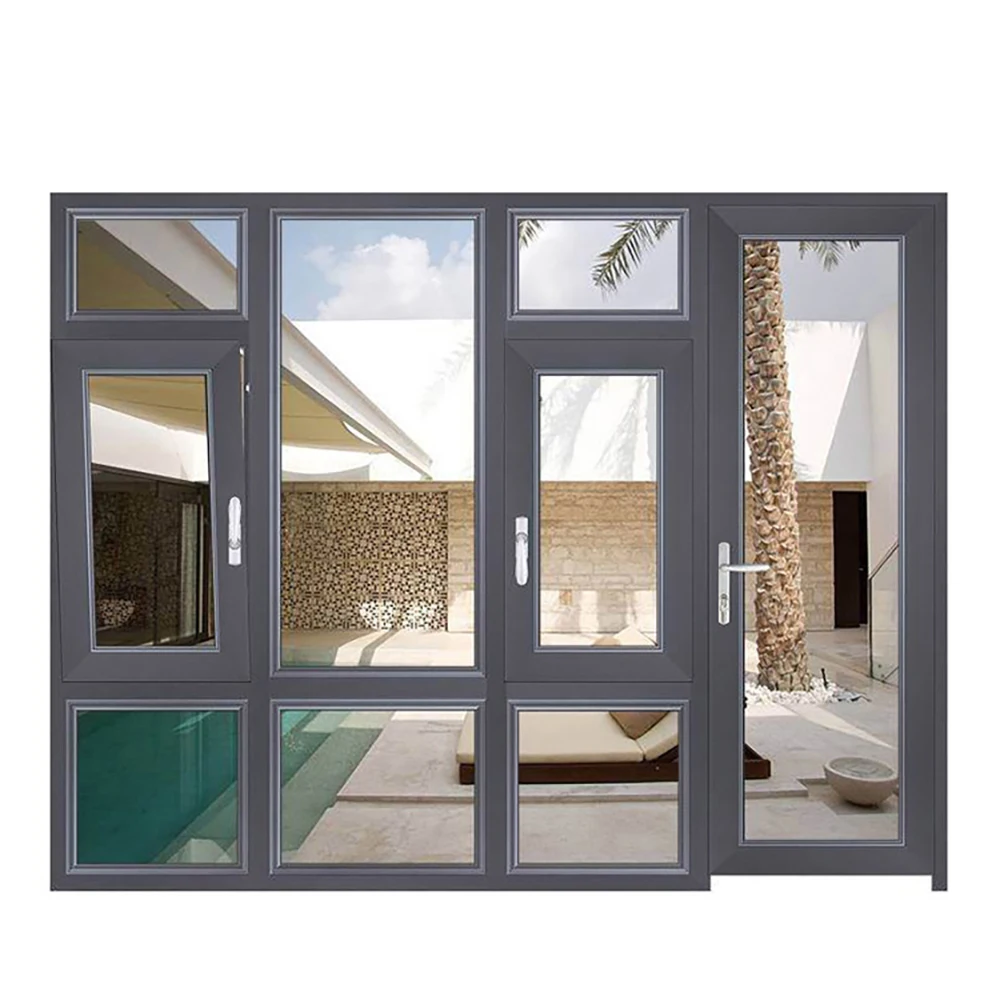 Casement Aluminum Metal Indian Window Design Latest Window Design