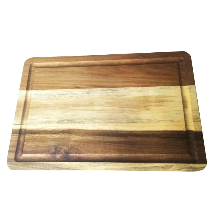 OEM ODM Food Grade Large Kitchen Thick Solid Wood Cutting Board Acacia