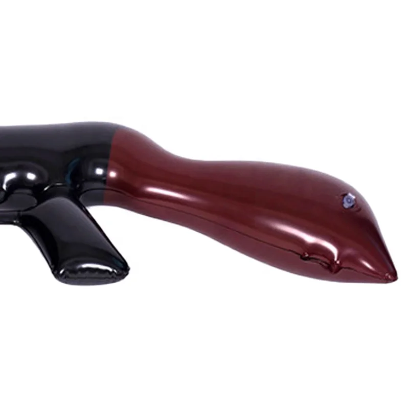 80cm Funny design eco-friendly pvc inflatable modle gun weapon toys