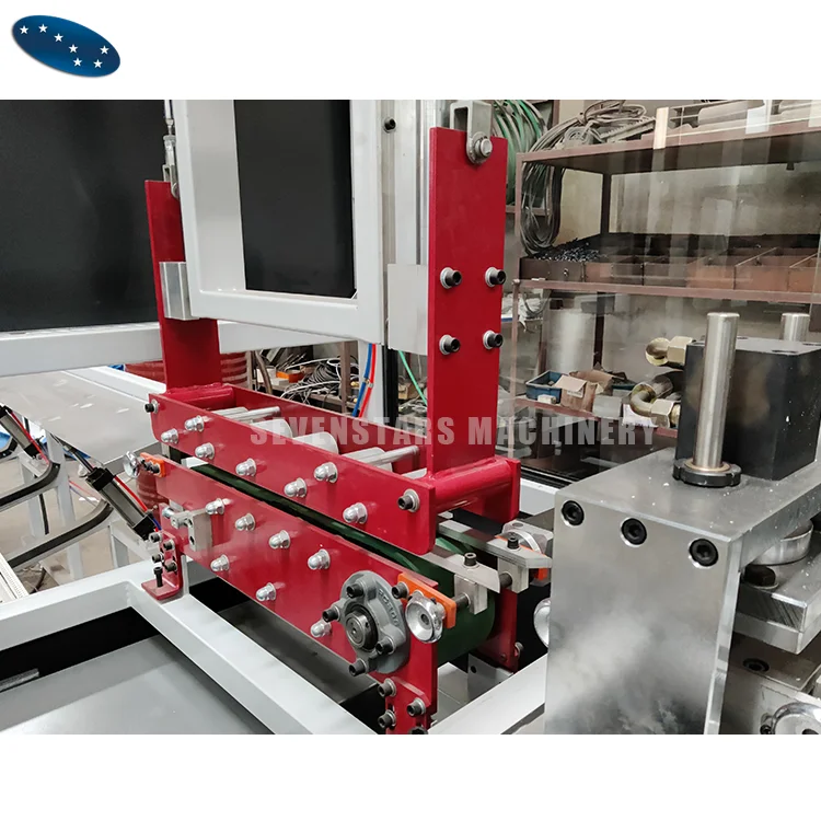 Sevenstars Automatic Plastic PVC trunking cable profile punching machine
