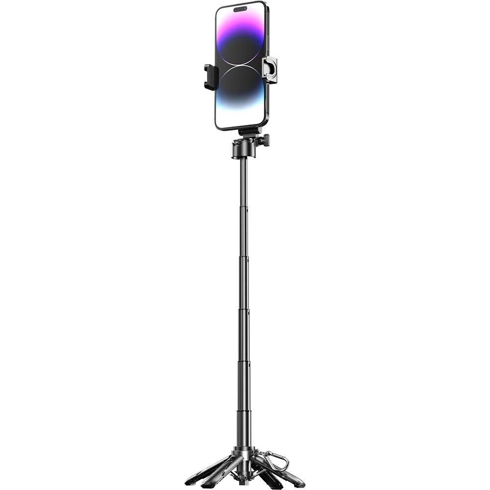 WHOLESALE PRICE PORTABLE SELFIE STICK P15MINI ALUMINUM ALLOY SUPPORT CUSTOM WIRELESS REMOTE CONTROL LIVE SELFIE STICK