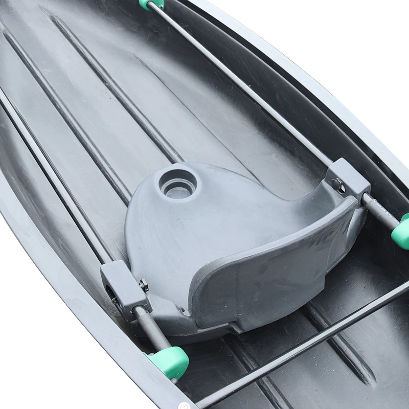 High quality HDPE materia strong fishing thermoform canoe kayak 1person for wholesale