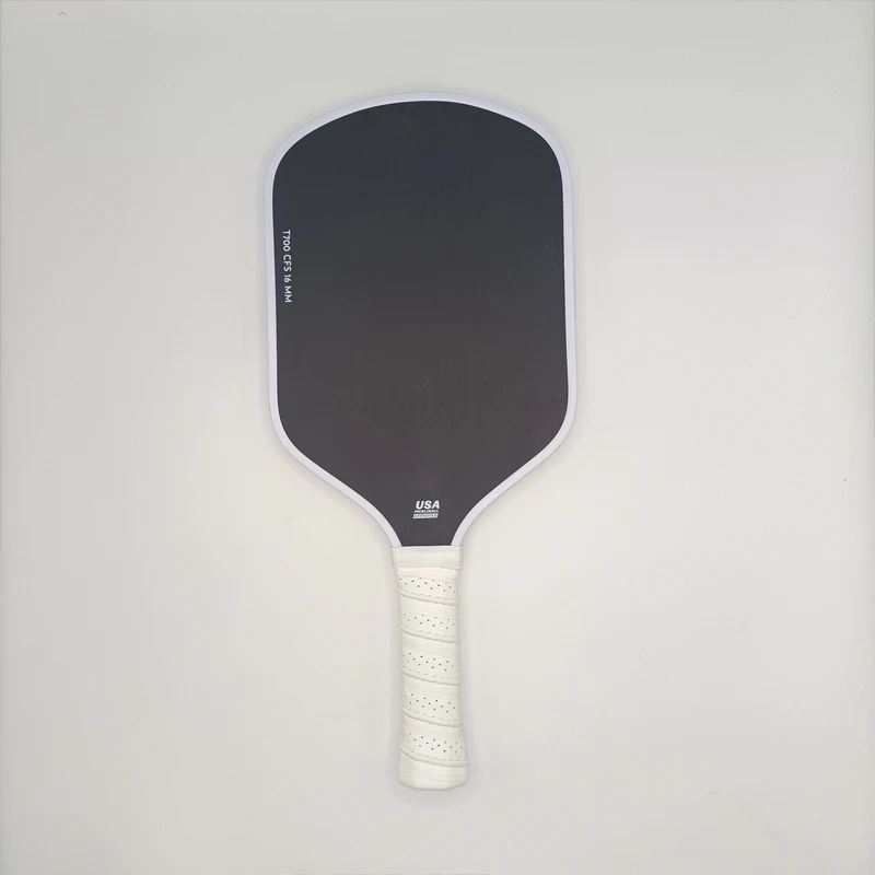2023 newest wholesale custom professional 10mm 14mm 19mm 16mm raw carbon fiber pickleball paddle
