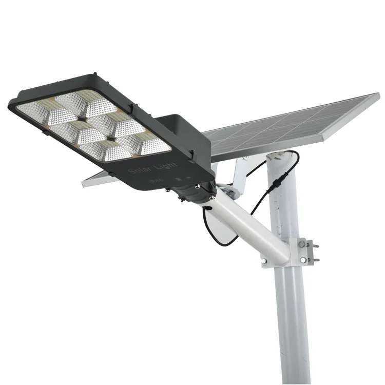 500 Вт 400 Вт 300 Вт высокомощный радар с сенсорным управлением, солнечный уличный фонарь с полюсом для городского освещения