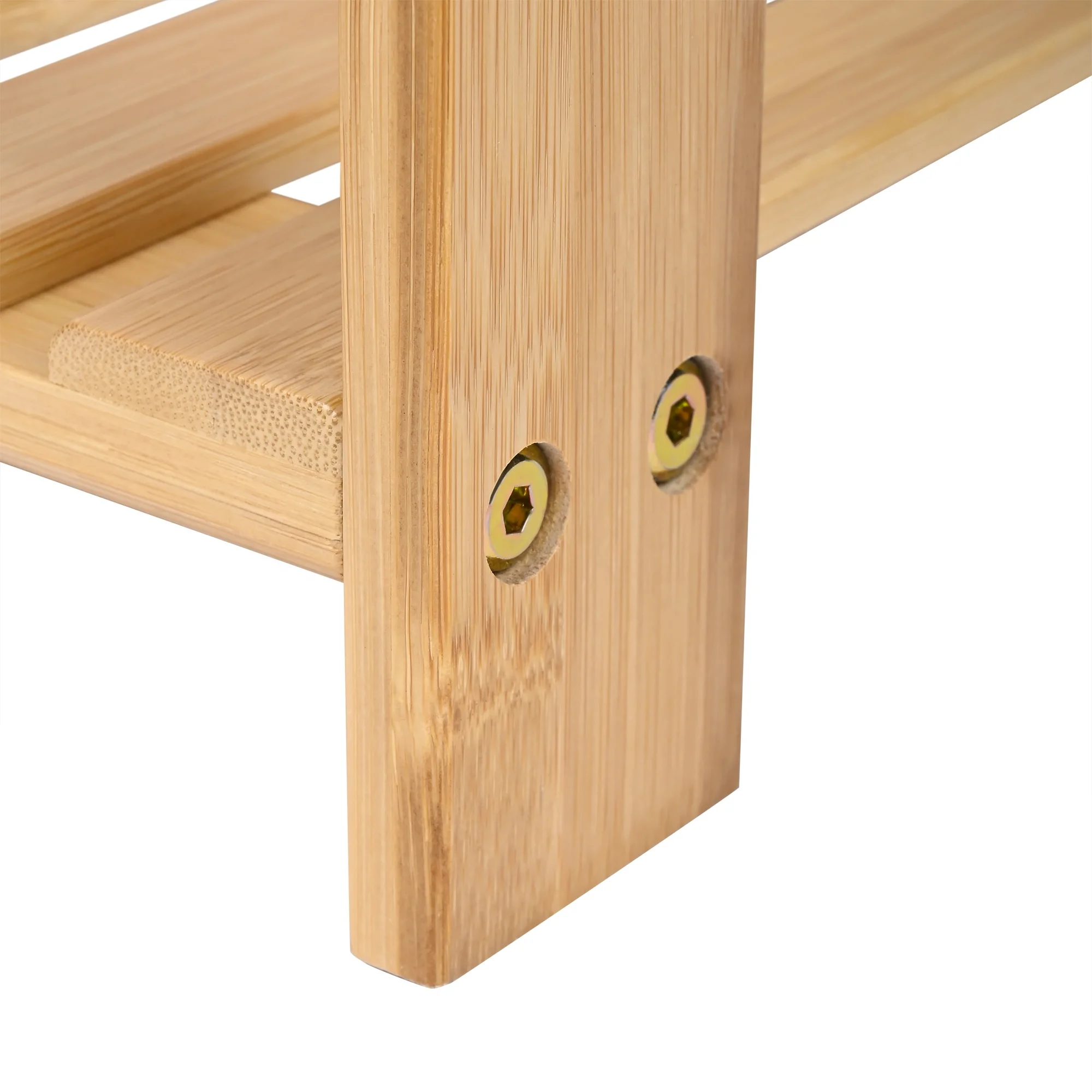 Shoe Rack with A Sitting Function Doorless Shoe Cabinet Wooden Shoe Changing Stool for the Entrance Living Room