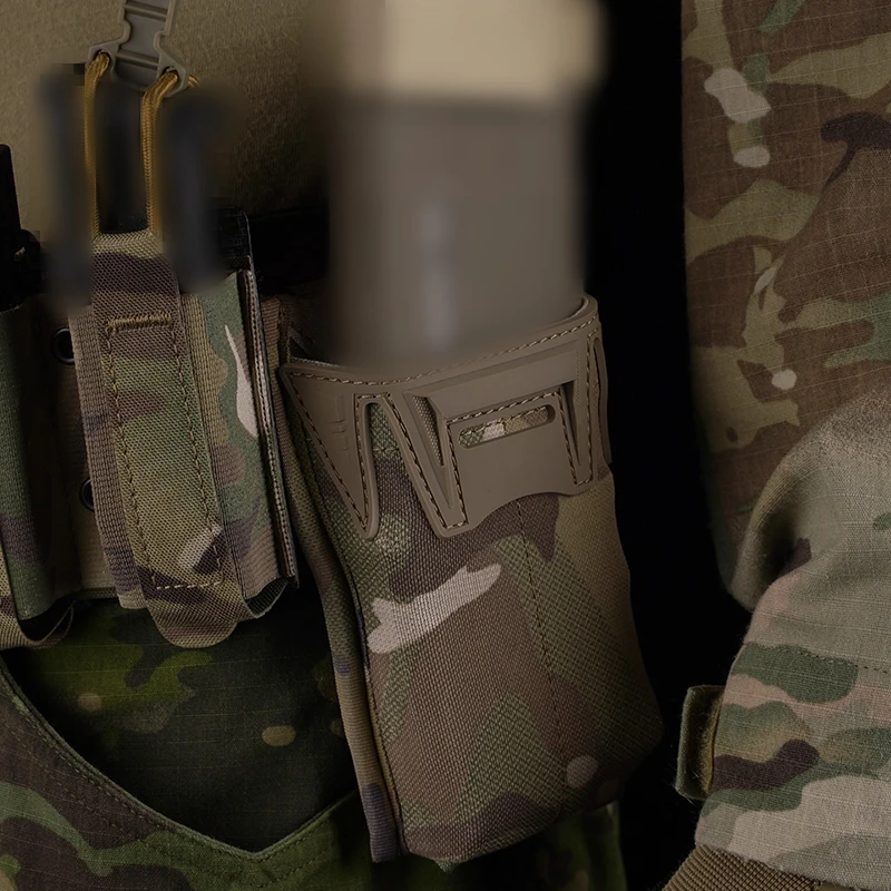 WOSPORT Multi-Stage Height Adjustable Mag Pack Hunting Accessories MOLLE Mount K Type 5.56 Mag Pouch