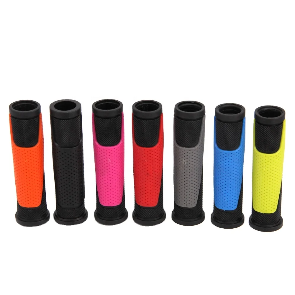 bike parts mountain bike silicone foam handlebar handle bar grips bicycle short hand handle skid-proof grips parts