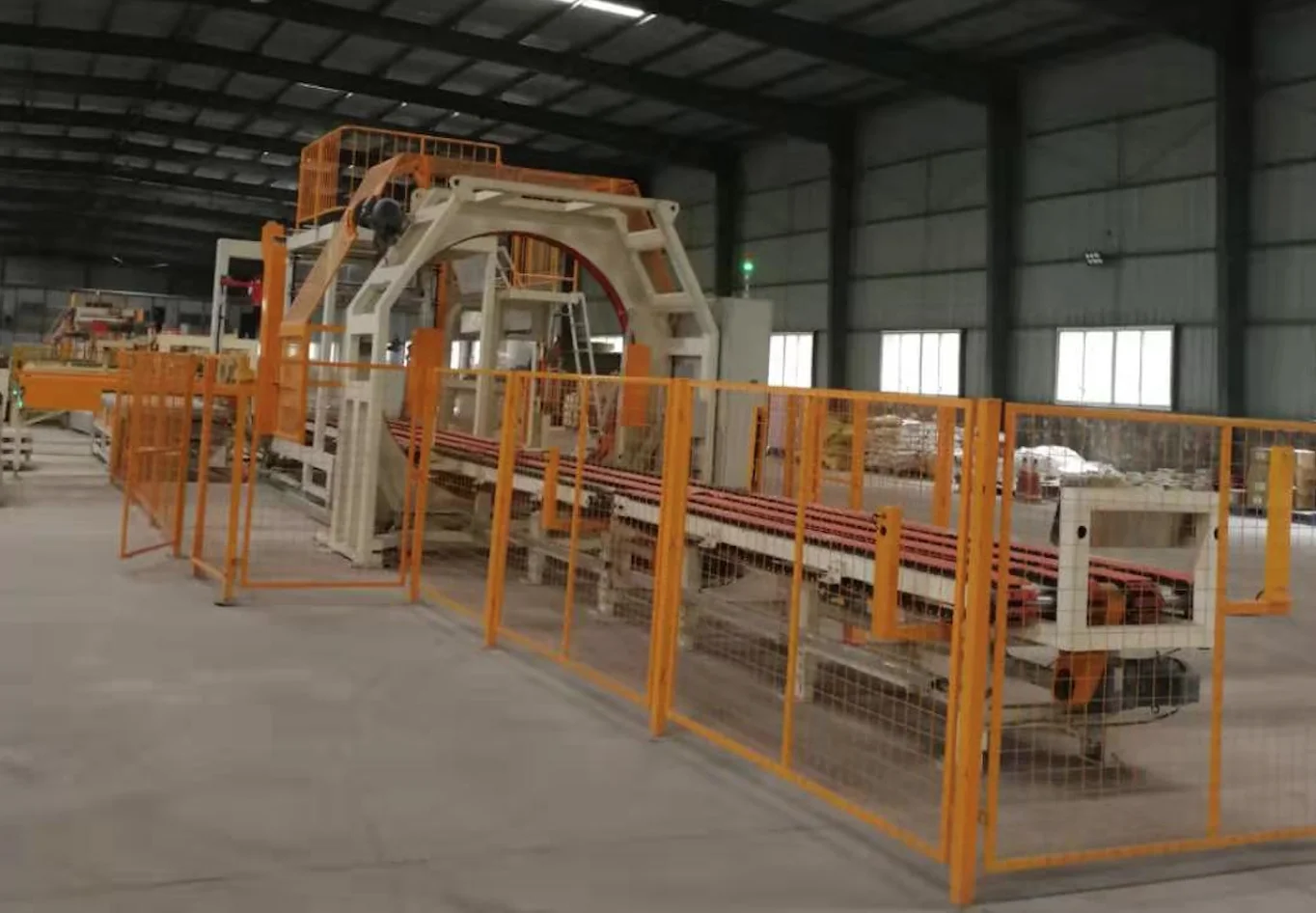 plasterboard  wrapping machine