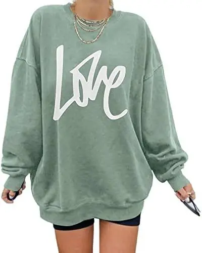 Customize Your Own Cool Christmas Pullover Hoodie Sweater Women Digital Printing Gradient Decoration Sweet Style French Terry