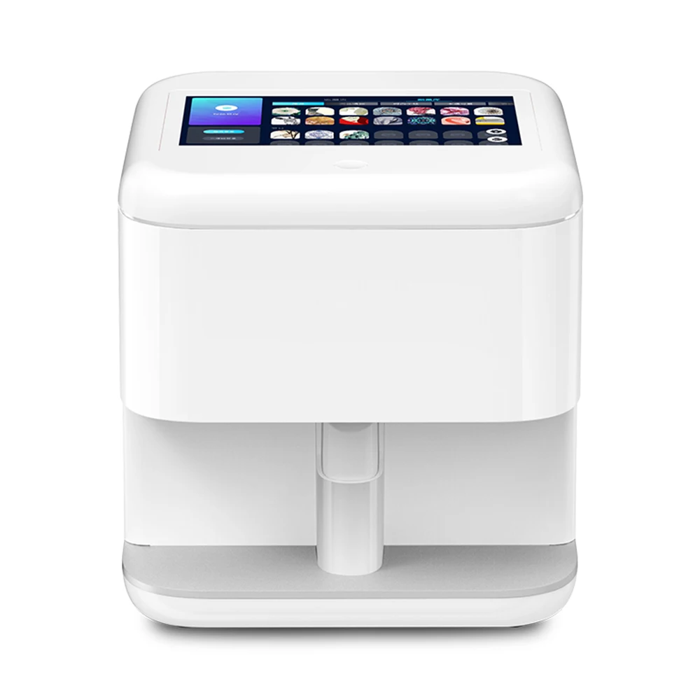 
2021 Newest Nails Printer 3D Digital Art Machine Printer Portable Automatic Diy Finger Nail Printing Machine 