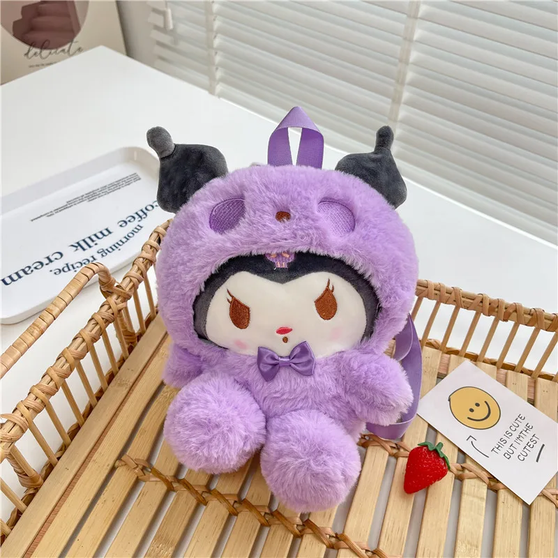 2024 Newest Hot Sale Arrive Sanrios Bag Super Soft Sanrios Cloud Bag Kuromi Cinnamoroll Melody Pudding Dog Plush Bag