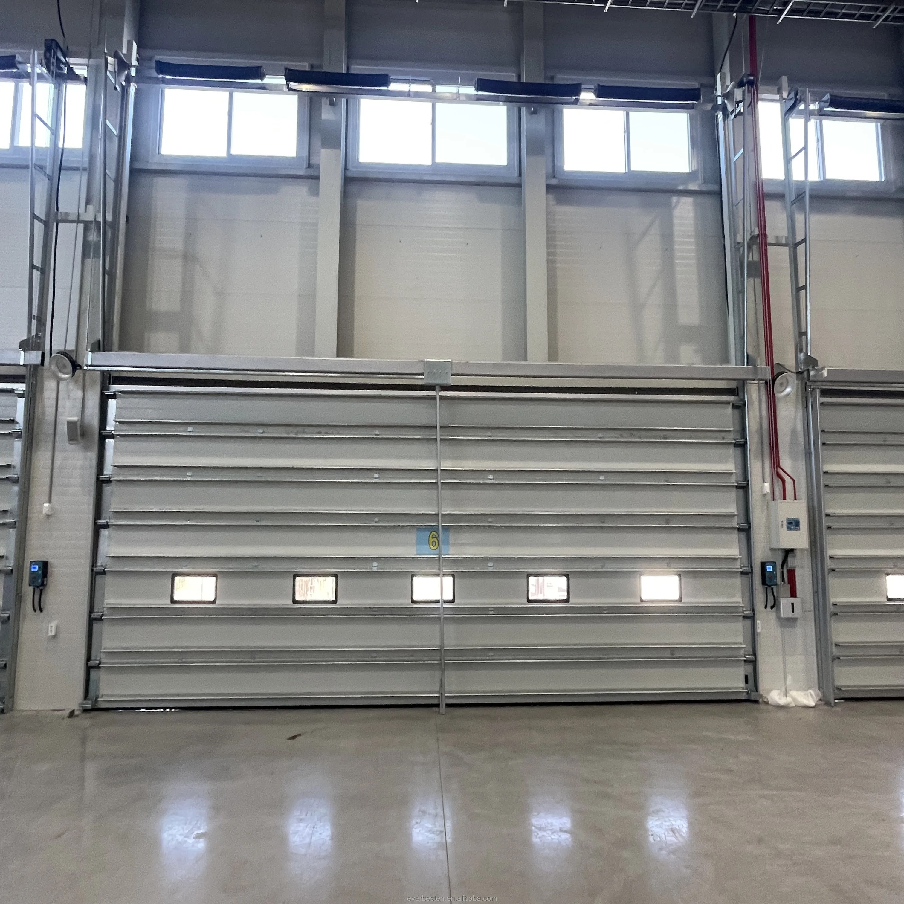 Best Price Automatic Industrial Lift Warehouse Sectional Overhead Sectional Door for Factory