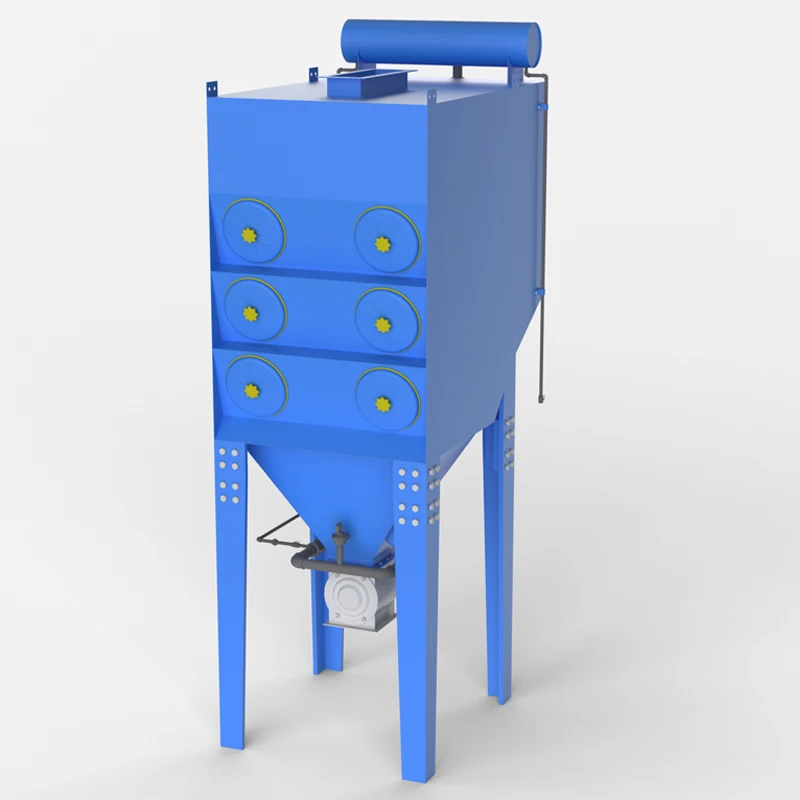 Industrial Dust Extractor  Air Pulse Jet Self Cleaning Cartridge Dust Collector