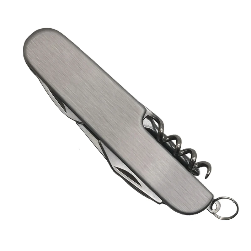 High Quality Custom 5 in 1 Multifunction Survival Multitool Pocket Knife Camping Multi Tool Swiss Knife