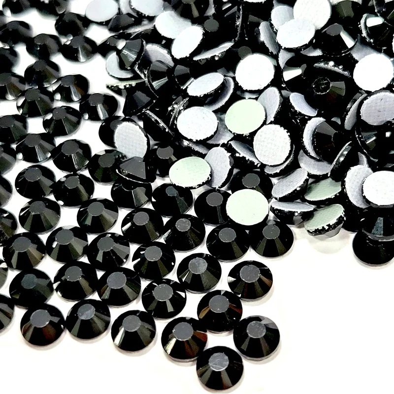 SS11SS17 SS22 SS28 SS33 SS38 SS42 SS45 SS48 high quality shining clear crystals flat back non hot fix glass crystals rhinestones