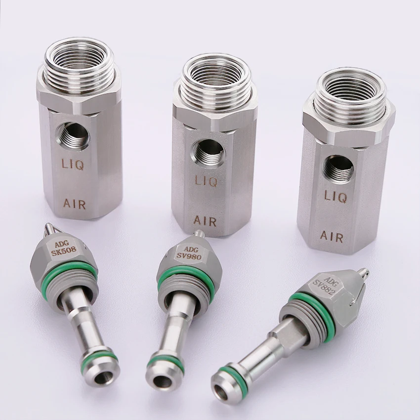 High Quality 80 Degree Fine Mist Dry Fog Jet Nozzle,Ultrasonic Air Atomizing Spray Nozzle