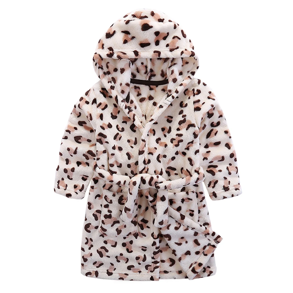 
Unisex Kids Customized Designs Children Sleepwear Pajamas Bathrobe 