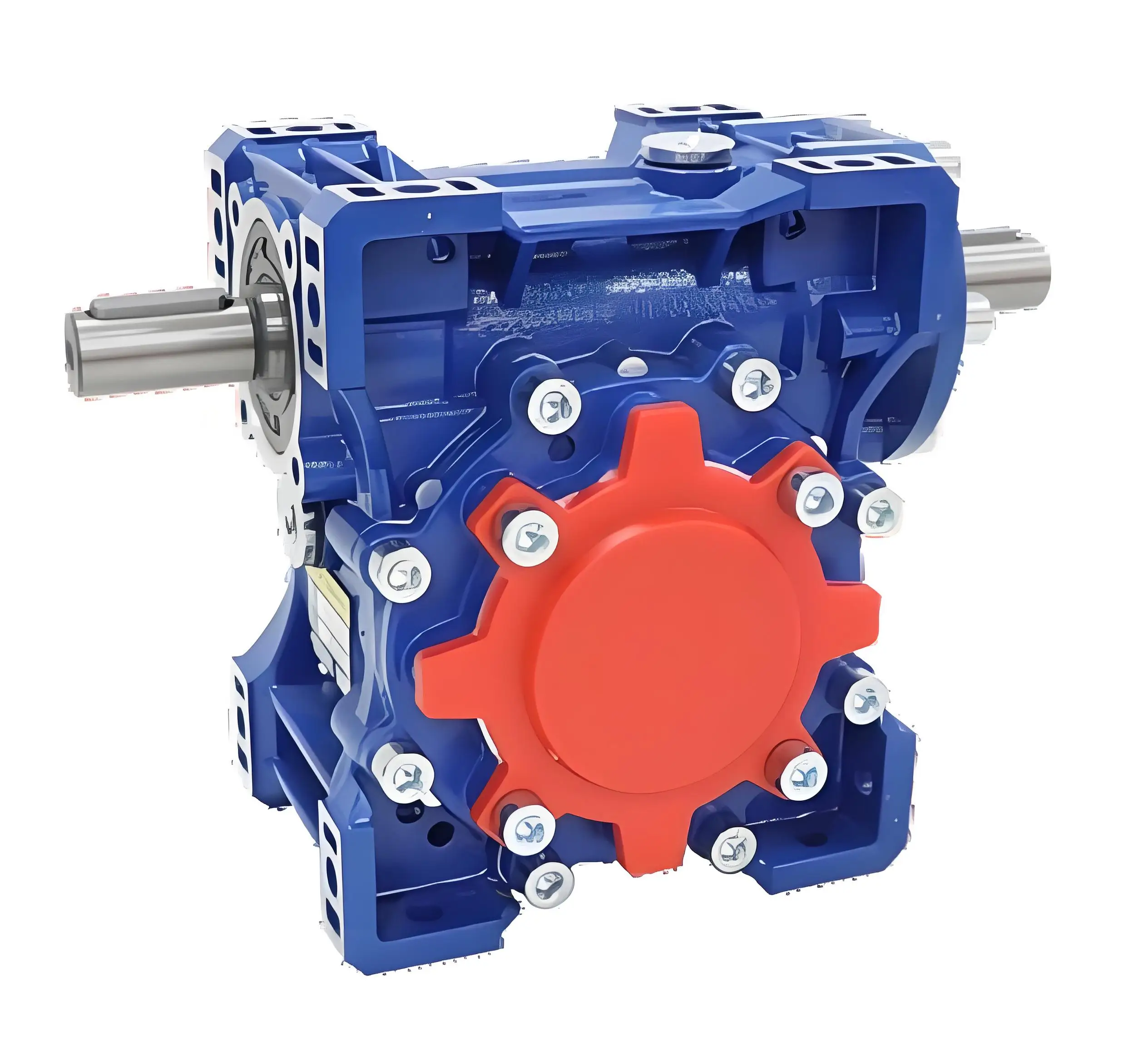 NRV-VS30 Durable in use worm gearbox high precision stepper motor 5-80 ratio worm gearbox speed reducer