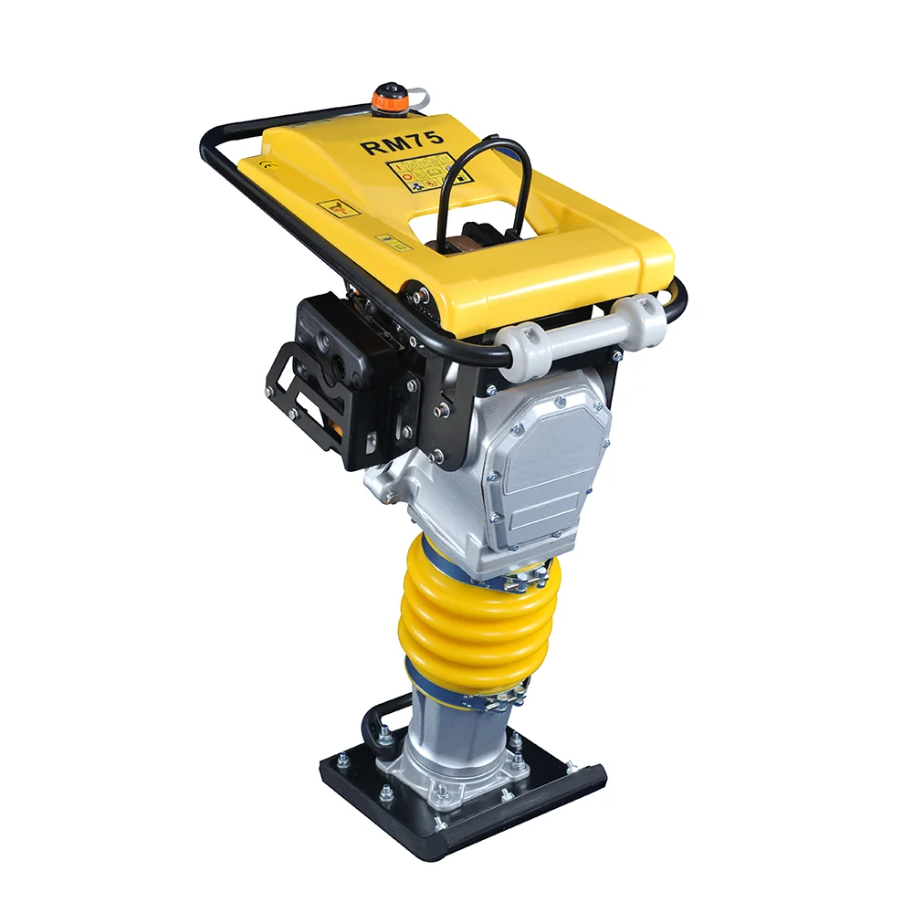 Excellent Quality Durable Plastic Material Oil Resistance Gasoline Vibrating Tamping Rammer Machine