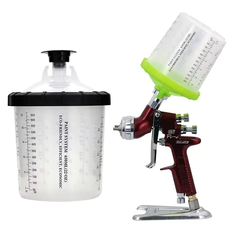 Factory Wholesale Spray Gun Paint Cups 650ml 125mic