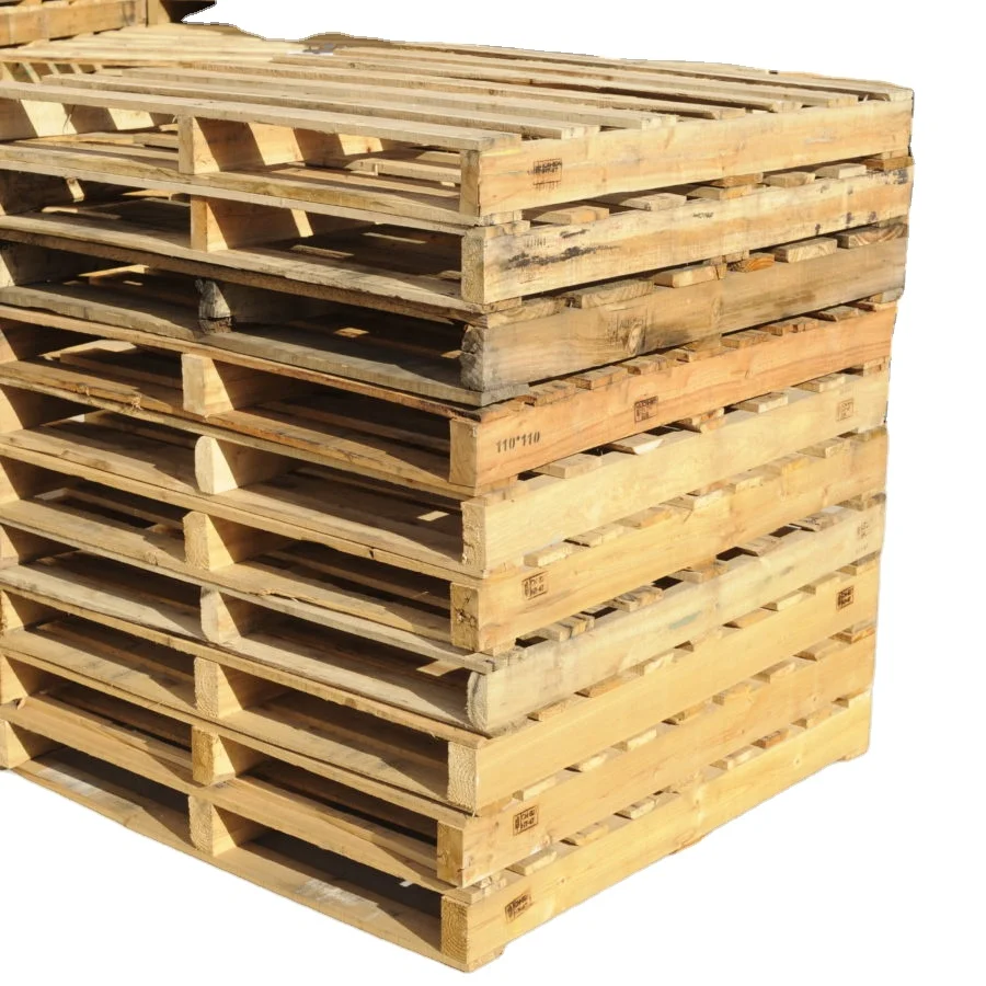 Hard Wood 4 way wooden EURO PALLET EUR/ EPAL PALLETS With Color yellow Size 1200x1000x150mm